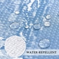 thumbnail image 5 of KSEERBABALL Blue Marble Shower Curtain, 72" x 72" Waterproof, 5 of 5