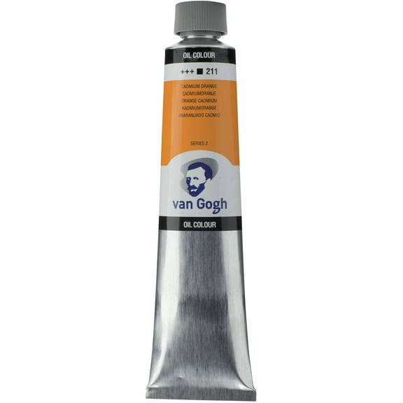 Van Gogh Oil Color, 200ml Tube, Cadmium Orange