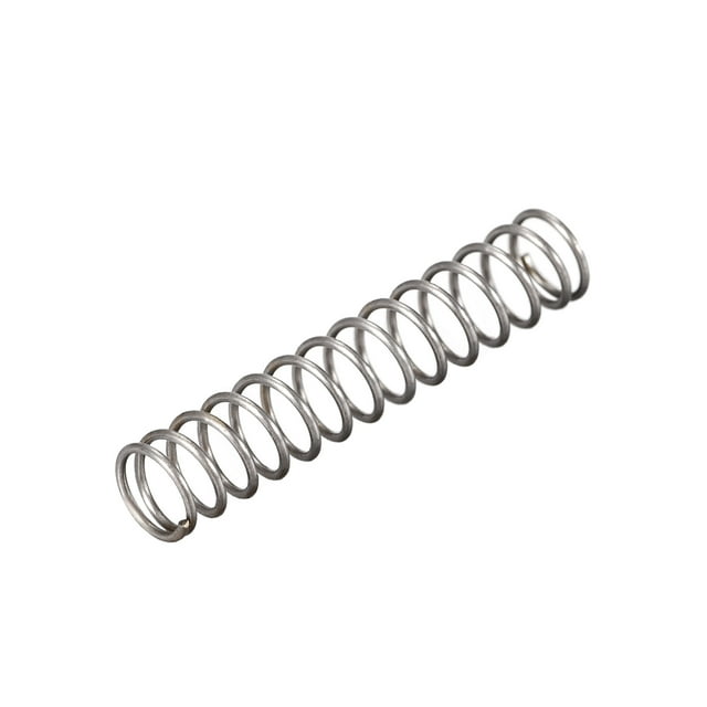 Unique Bargains Compressed Spring,5mm OD, 0.5mm Wire Size, 10mm Compressed Length, 25mm Free Length,10.6N Load Capacity,Gray,10 pcs