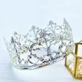 thumbnail image 3 of Decoración para tarta con corona de princesa para niños y niñas, decoración para tartas para bodas (plata) Sincero  Hogar, 3 of 5