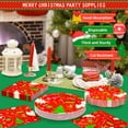 thumbnail image 3 of DYLIVeS Christmas Tree Plates and Napkins AFN1Party Supplies, Xmas Dinner Paper Plates, Dessert Plates and Napkins Disposable Dinnerware Set Merry Christmas Party Decorations Tableware, Serves 50, 3 of 3