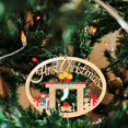thumbnail image 3 of Navidad Natividad Colgante De Madera Adornos Adornos Con Hueco Tallado Para La Decoración De La Fiesta De Navidad seitruly HA042674-03, 3 of 6