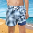 thumbnail image 3 of Shadoumai Swimming Trunks for Boys 12-14 High Stretch Cartoon Print Short Pants Fashion Kids Boys Swim Trunks Brief Liner Compression Anti Chafe Baby Boy Swimsuit Boys Swim Shorts, 3 of 4