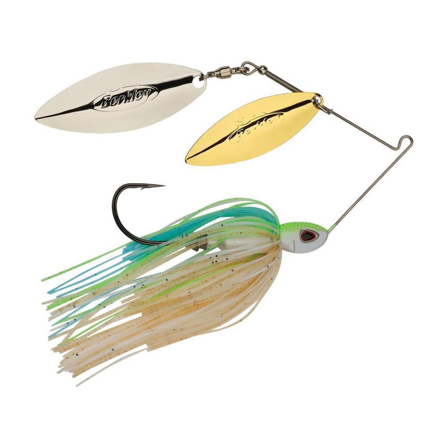 Berkley Power® Blade Compact, Spinnerbaits, Silver Bullet/Gold + Silver (1-count)