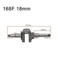 thumbnail image 1 of Generator Crankshaft For 2Kw-5Kw Petrol Generators Fits 168F188F And 192F, 1 of 5