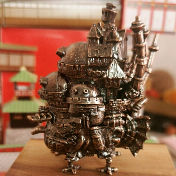 Howl's Moving Castle Metal Model Statue Alloy Figure Accessories Toy Collection