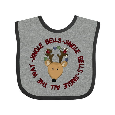 

Inktastic Jingle Bells Gift Baby Boy or Baby Girl Bib