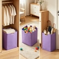 thumbnail image 6 of Dvumao 15.8x12x12 in Collapsible Linen Laundry Hamper, Waterproof Clothes Basket with Wooden Handles, Large Capacity Organizer, 6 of 6