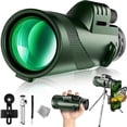 thumbnail image 2 of 80x100 HD Monocular Telescope with Smartphone Holder Adapter, 2 of 5