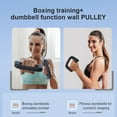 thumbnail image 4 of Estbridge  2Pcs Dumbbell Hand Weight Ergonomic D Shaped Boxing Hand Weights Non-slip Gymnastics Hand Weight for Strength Speed Explosive Power, 4 of 10