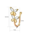 thumbnail image 2 of LAURITAMI 9Pcs Stainless Steel Fake Nose Ring Hoop For Men Women Faux Lip Ear Septum Ring Non-Pierced Body Jewelry, 2 of 2