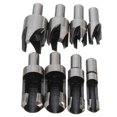 thumbnail image 1 of 8 Pcs Wood Plug Cutters Straight Tapered Deep plug cutters sets Claw Shape Tool Drill Bits, 1 of 2