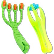Head Scalp Massager Finger Massager Head Scratcher & Hand Held Scalp Massager Tool for Hair Growth Scalp Stress Relax Head Body Relaxing Blood Circulation(Green)