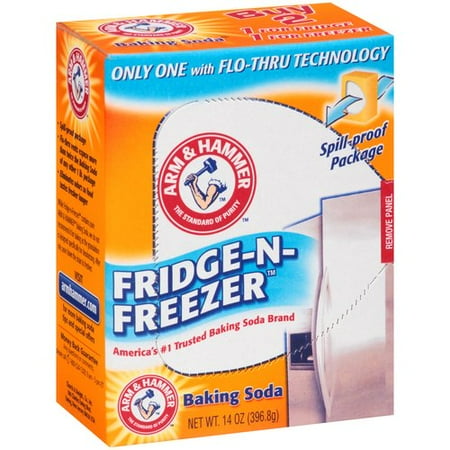 - (4 Pack) Arm & Hammer Baking Soda Fridge-N-Freezer, 14 oz