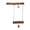 L A, variant on YIFAEUX Bird Perch Natural Wood Birds Stand Branch Parrot Climbing Toy Paw Grinding Chew Stick Cage Accessories for Lovebirds Cockatiels Budgies