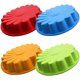 thumbnail image 1 of moldes de silicona antiadherentes para tartas, redondos, con forma de flor, para manualidades, fiestas de cumpleaños, 1 of 5