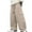 Beige, variant on Spazoro Boys Cargo Pants with Multi-Pockets, Baggy Solid Color Soft & Warm Elastic Waist Casual Straight Leg Pants for Boys Beige Size 5-6T
