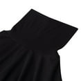 thumbnail image 4 of SWSMCLT Men's High Neck Shirt Soft Fashion Lightweight Cotton Date Night Slimming Fall Blouse Tshirt Turt Neck Black Small, 4 of 5