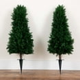 thumbnail image 4 of Nearly Natural Artificial Cedar Plants with Stakes - 3' - Green - Set of 2, 4 of 9