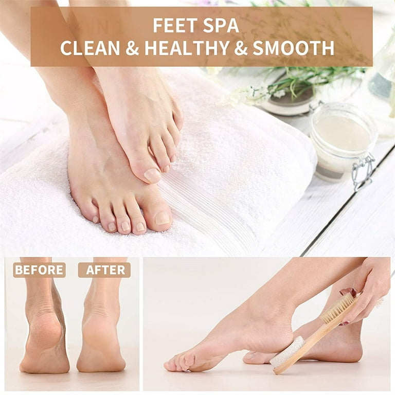 1PC Foot Care Tool 4in1 Foot Pumice Stone Dead Skin Remover Brush Pedicure  Grinding Tool Treatment Dead Skin Remover Tools