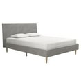 Mr. Kate Daphne Upholstered Bed with Headboard and Modern Platform