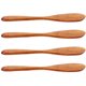 thumbnail image 3 of 4 Uds. Cuchillos de madera para mantequilla, esparcidor de queso, cuchillos para mermelada, cuchillos para pastel, herramienta de cocina, 3 of 8