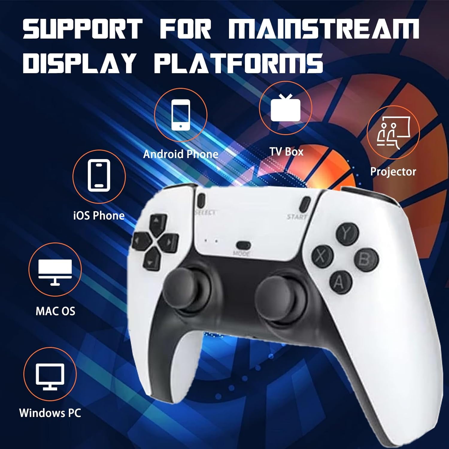 2025 New Generation 4k HD HDMI Plug & Play Tv Video Retro Gaming Stick, Built In 75,000+ Games With 18 Emulators, Support 23 Languages, for All TVs (64GB)