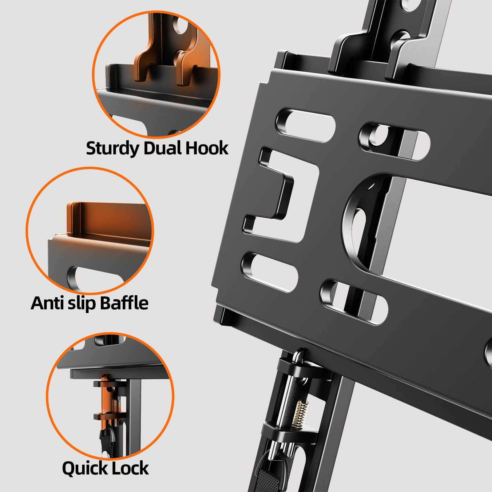 MountLiving Fixed TV Wall Mount for 14-42 inch TVs photo 7