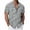 Light Grey Leaf Print, variant on QIUOMBBP Men's Hawaiian Shirts Casual Comfortable Summer Beach Vacation Tops Short Sleeve Floral Printed Button Up Tshirt White XXL