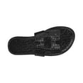 thumbnail image 2 of Wavsuf Slides for Women Solid Beach Casual Summer Black Slides Slippers Size 9, 2 of 7