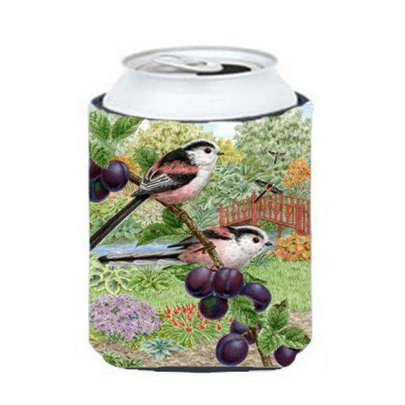 Long Tailed Tits by Sarah Adams Can or Bottle Hugger