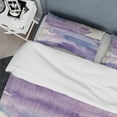 thumbnail image 4 of Designart 'Watercolor Purple Haze I' Geometric Duvet Cover Set, 4 of 4