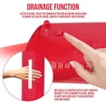 thumbnail image 3 of 32 - Key Melodica avec Tubes et Embouchure, Clavier de Piano à Air Instrument de Musique avec Sac de Transport, Rouge, 3 of 6
