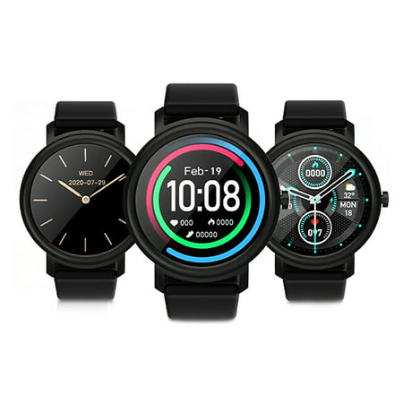 Mibro Air Smart Watch XPAW001 Fitness Tracker Watch with 12 Sports Modes 24h Bio Heart Rate Tracker Sleep Analysis Long Lasting Battery IP68 Waterproof BT5.0 Smartwatch Sports Activity Tracker
