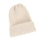 thumbnail image 2 of Gorro de punto con puños, cálido, talla única, gorro de pescador, ligero y para mujer Beige BLESIY Gorros Beanie, 2 of 8