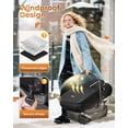 thumbnail image 4 of Cobertor para Silla de Auto de Bebé YOREPEK 69x43 cm Impermeable y Cálido, 4 of 7