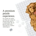 thumbnail image 2 of Lantern Press 1000 Piece Jigsaw Puzzle, Golden Retriever, Life is Better, White, 2 of 5