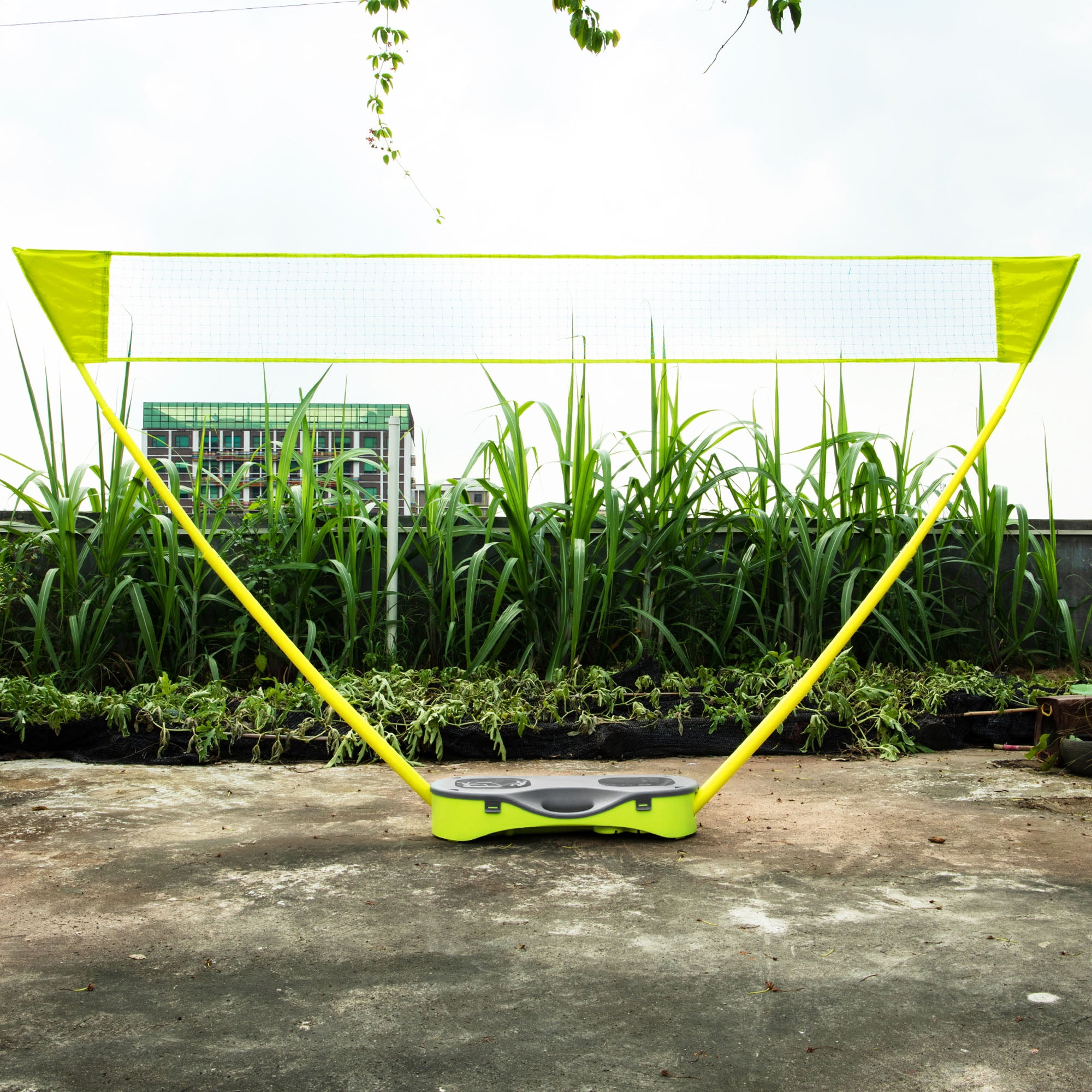 NK HOME Badminton Set, Portable Volleyball Kit Recreation Game