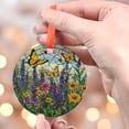 thumbnail image 4 of Butterfly2 Christmas Ornament, Ceramic/Acrylic Ornament, Mother’s Day Ornament, Love Day Home Decor, Celebration Hanging Decor, 2025 Edition, 4 of 5