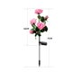 thumbnail image 2 of Luces De Jardín De Flores De Rosas Vibrantes Columpio De Ahorro De Energía Decoración De Paisaje Vívido Luz LED Solar para Césped De Jardín Al Aire Libre para Uso Doméstico-Rosa, 2 of 5