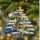 thumbnail image 1 of Wmhnj Juego de adornos navideños con temtica de aviacin y motivos de aviones para decoracin de rboles de Navidad en interiores y exteriores., 1 of 5