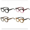 thumbnail image 4 of 4 Pairs of Womens Cat Eye Spring Hinge Reading Glasses 3.0 Thick Butterfly Shape Readers 3.0, 4 of 4