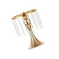 thumbnail image 5 of pitrice Candle Holder Table Centerpiece for Wedding Flower Table Decor Vase Table Decor Decor H 26cm Gold, 5 of 5