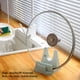 thumbnail image 5 of Inteprter Soporte para tapa de olla de pie sin perforaciones Soporte para colgar autoadhesivo Estantes de almacenamiento de plástico Type3 NO3, 5 of 6