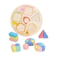 thumbnail image 1 of Rompecabezas Para Bebés, Rompecabezas De Formas, Bricolaje, Relajante, Seguro, Confiable Para Exteriores, Para Interiores, Para Regalo ANGGREK Wooden Toys, 1 of 8