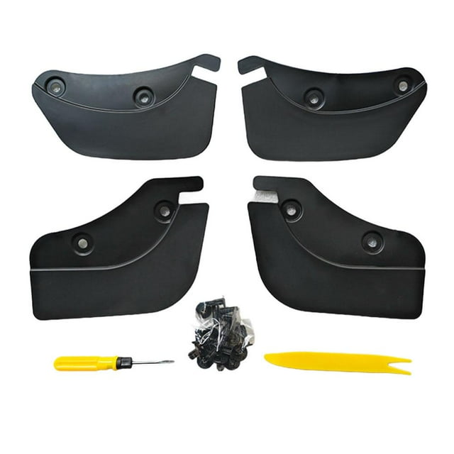 Mudguards, Fit for 2021 - 2025 Vehicles, 4pcs/set, Black TPE, Easy Installation & High Quality