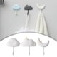 thumbnail image 4 of 3 ganchos de pared impermeables para colgar en la pared. Blanco, 4 of 9