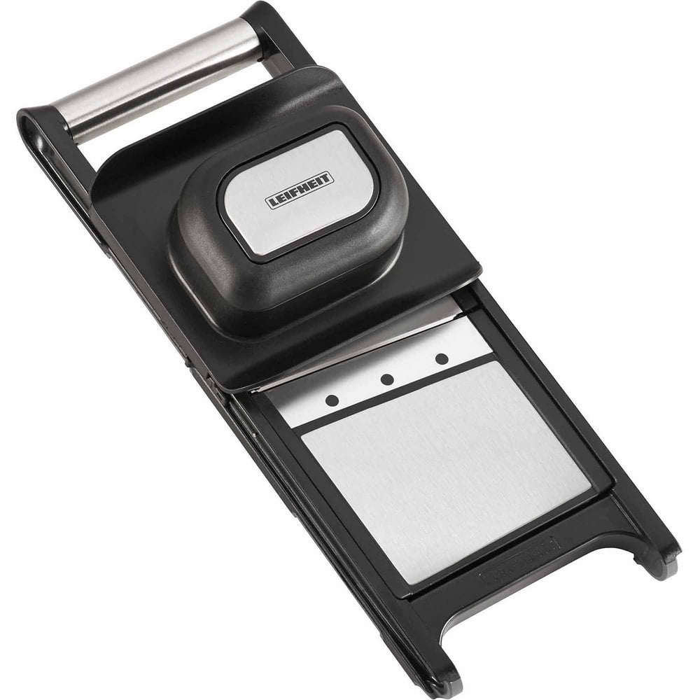 Easy Mandolin Slicer with Finger Guard in Black