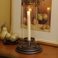 thumbnail image 3 of Flameless Ivory Wax LED 9" Taper Candles Set of 2, 3 of 9