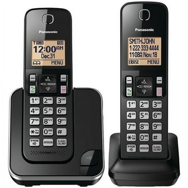 Panasonic® Expandable Cordless Phone System (double-handset System)